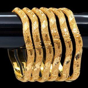 Gold Bangles 104.75 grams