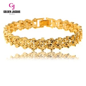 Men’s 18K Gold Link Bracelet