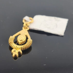 22K Solid Gold Designer Pendant