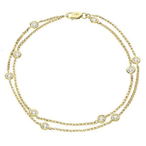 Double Chain Constellation Bracelet