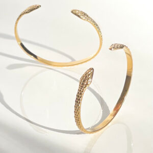 Golden Snake Bracelet