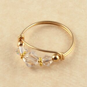 April Birthstone Ring